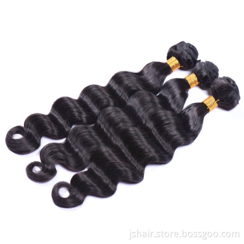 Factory Price Christmas party use raw natural black cheap virgin malaysian hair